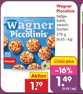 Aanbieding: Wagner Piccolinis