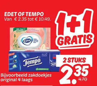 Aanbieding: Edet of Tempo