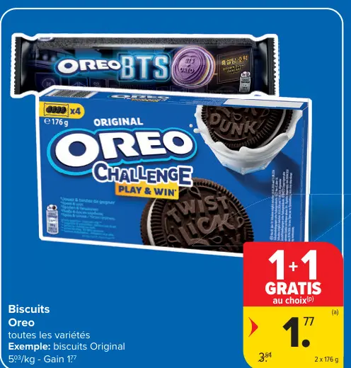 Offre: Biscuits