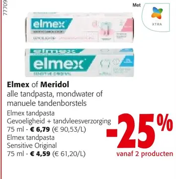 Aanbieding: Elmex of Meridol