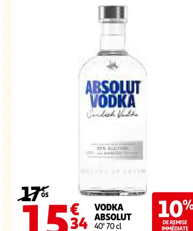 Promotie: Vodka