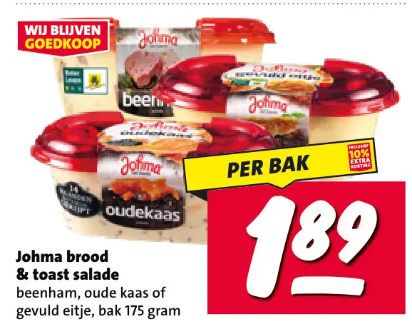 Aanbieding: brood & toast salade