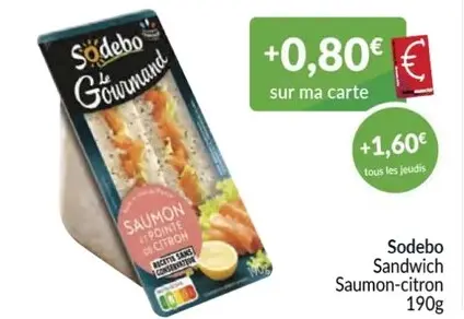 Offre: Sandwich Saumon-citron