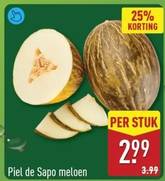 Aanbieding: Piel de Sapo meloen