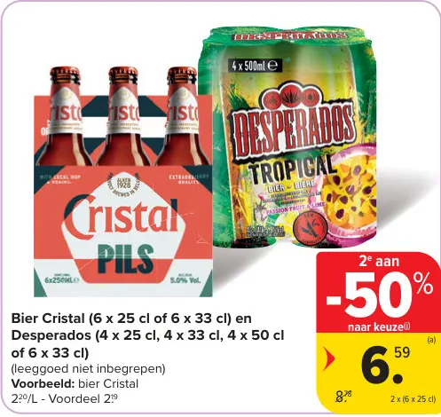 Promotie: Diverse bier