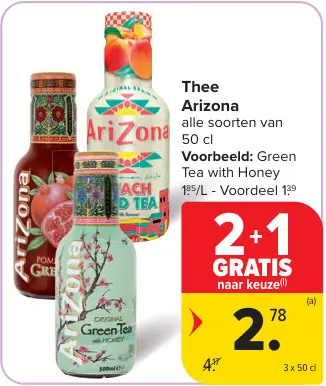 Promotie: Thee