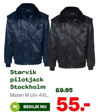 Aanbieding: Størvik pilotjack Stockholm