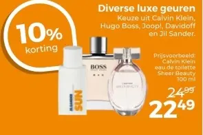 Aanbieding: Diverse luxe geuren