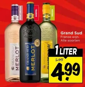 Aanbieding: Grand Sud Franse wijn