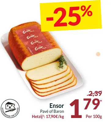 Promotie: Pavé of Baron