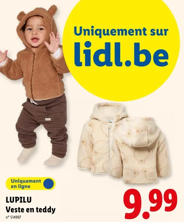 Offre: Veste en teddy