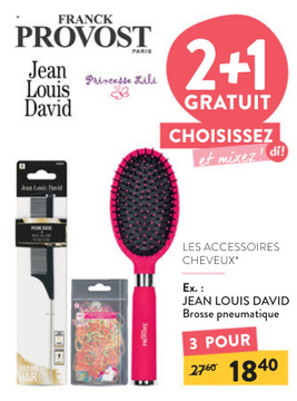 Offre: JEAN LOUIS DAVID Brosse pneumatique