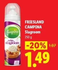Aanbieding: Slagroom