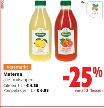 Aanbieding: Materne alle fruitsappen