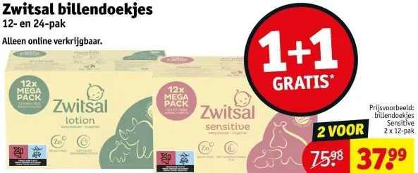 Aanbieding: Billendoekjes