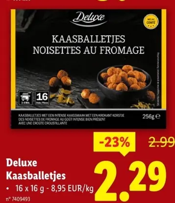Aanbieding: Kaasballetjes