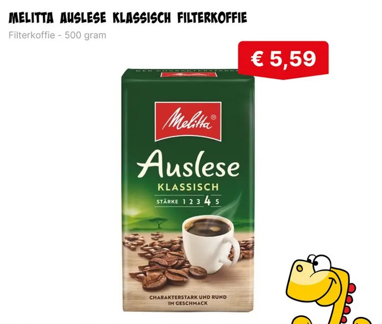 Aanbieding: Auslese klassisch filterkoffie