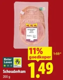 Aanbieding: Schouderham