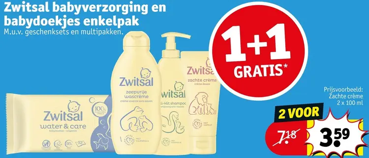 Aanbieding: Babyverzorging en babydoekjes enkelpak