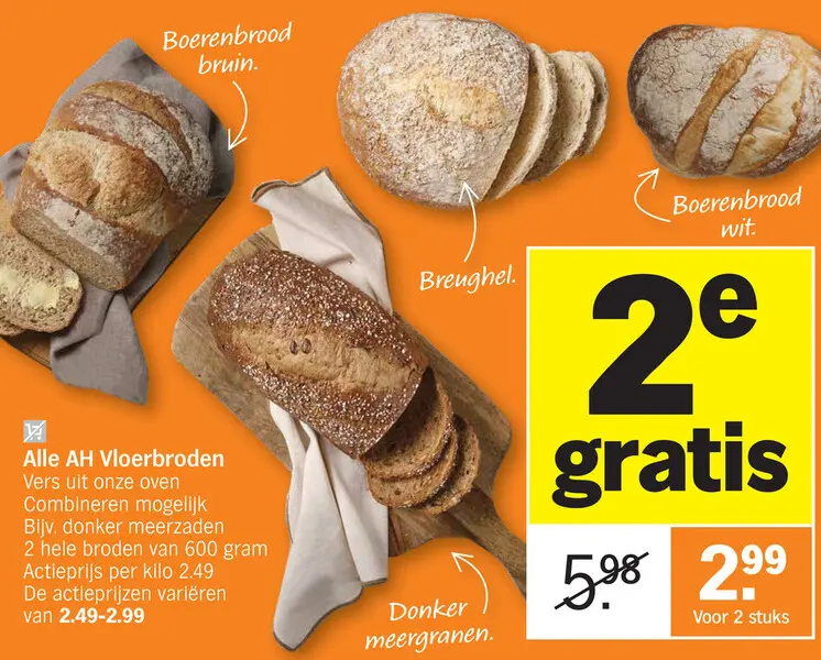 Promotie: AH Vloerbroden