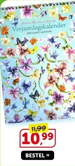 Aanbieding: Verjaardagskalender