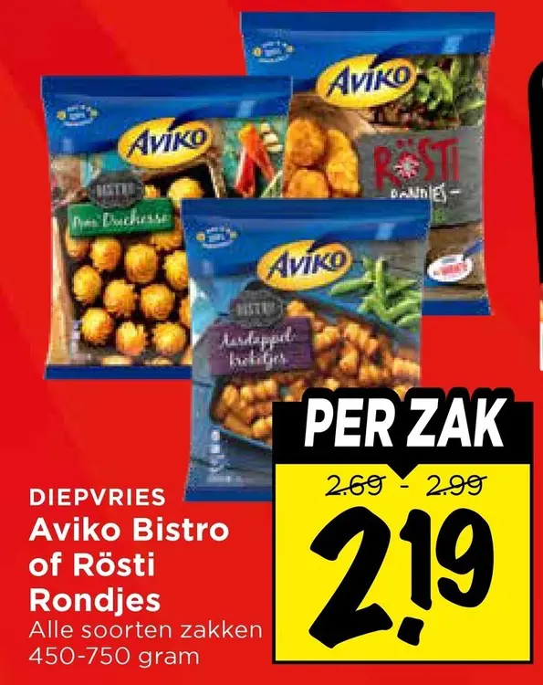 Aanbieding: Bistro of Rösti Rondjes