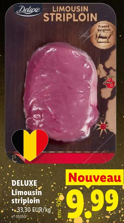 Offre: DELUXE Limousin striploin