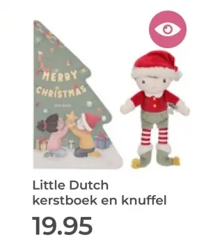 Aanbieding: kerstboek en knuffel