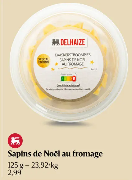 Offre: Sapins de Noël au fromage