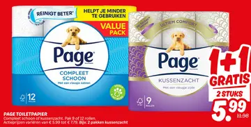 Aanbieding: Page toiletpapier