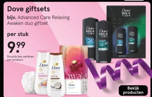Aanbieding: Dove giftsets