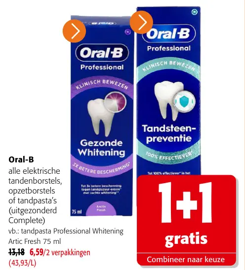 Promotie: Oral-B