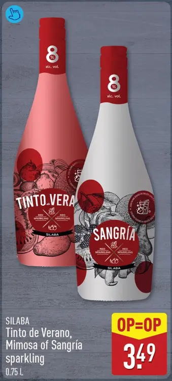 Aanbieding: Tinto de Verano, Mimosa of Sangría sparkling