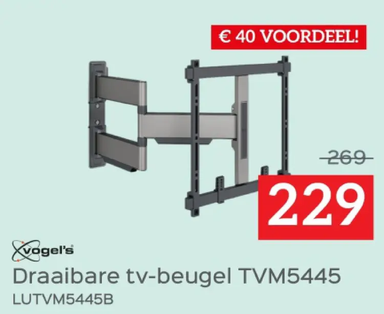 Promotie: Draaibare tv-beugel TVM5445