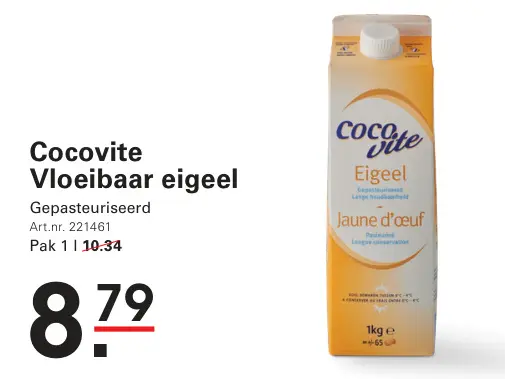 Aanbieding: Vloeibaar eigeel