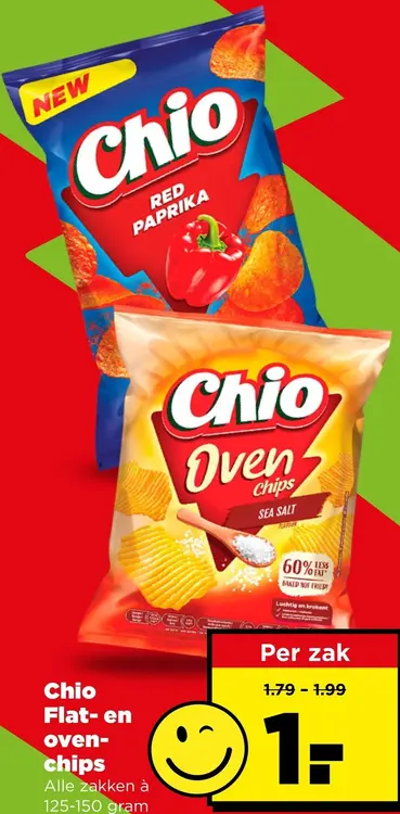 Aanbieding: Flat- en oven-chips