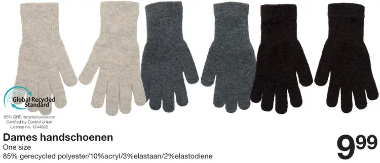 Promotie: Dames handschoenen