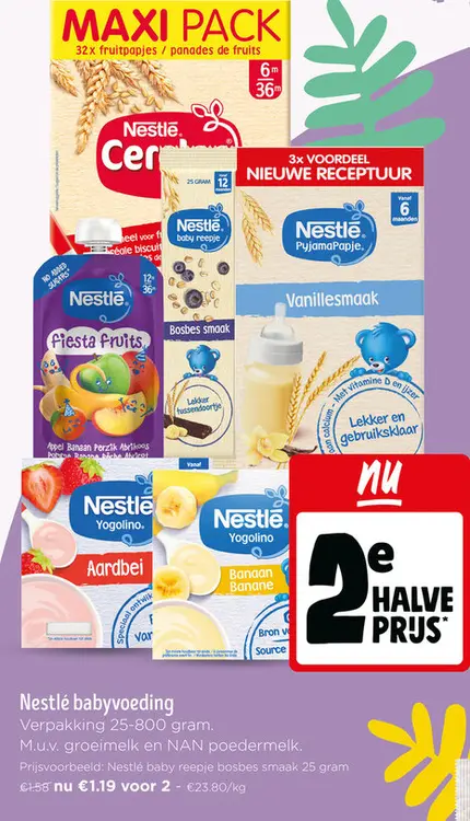 Promotie: Nestlé babyvoeding