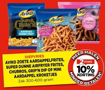 Aanbieding: Diverse diepvries snacks