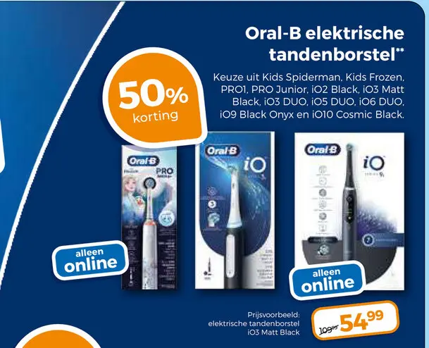 Aanbieding: elektrische tandenborstel