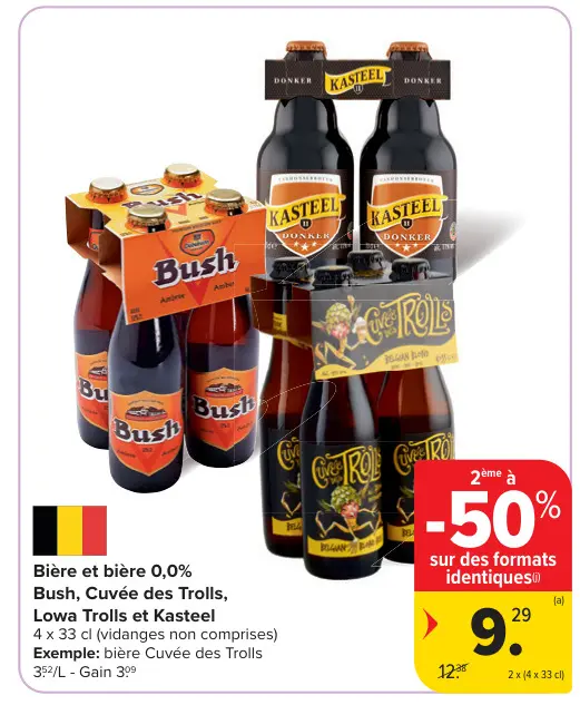 Offre: Bière et bière 0,0%