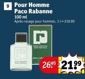Offre: Pour Homme