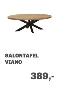Aanbieding: Salontafel viano