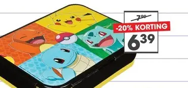 Aanbieding: Lunchbox Pokemon