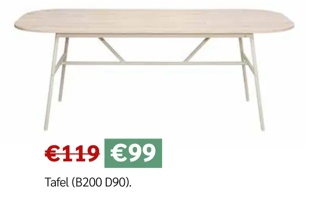 Promotie: Tafel