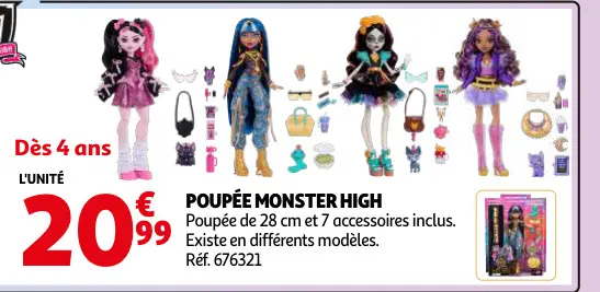 Promotie: Poupee monster high