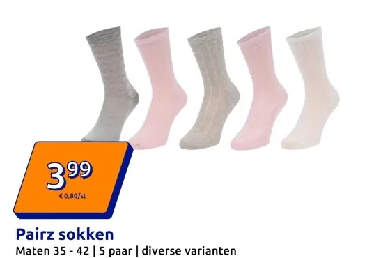 Aanbieding: Pairz sokken