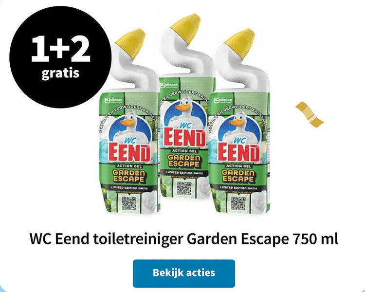 Aanbieding: WC Eend toiletreiniger Garden Escape