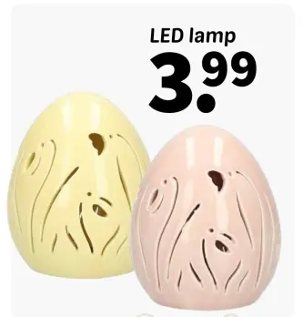 Promotie: LED lamp