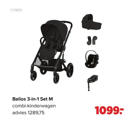 Aanbieding: Balios 3-in-1 Set M